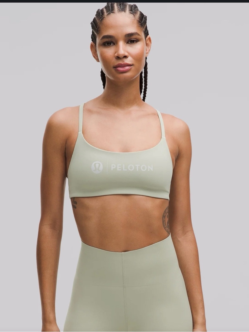 NWT Lululemon Pelton Wunder Train Strappy Racer Bra size 8